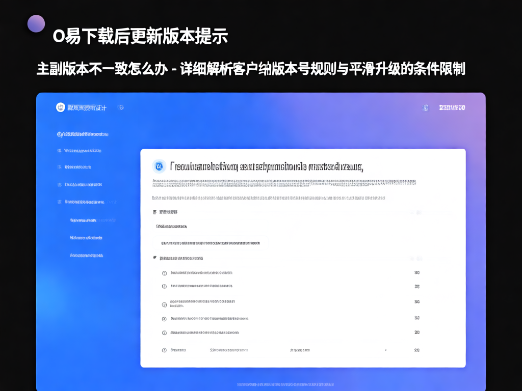 版本冲突分析流程图