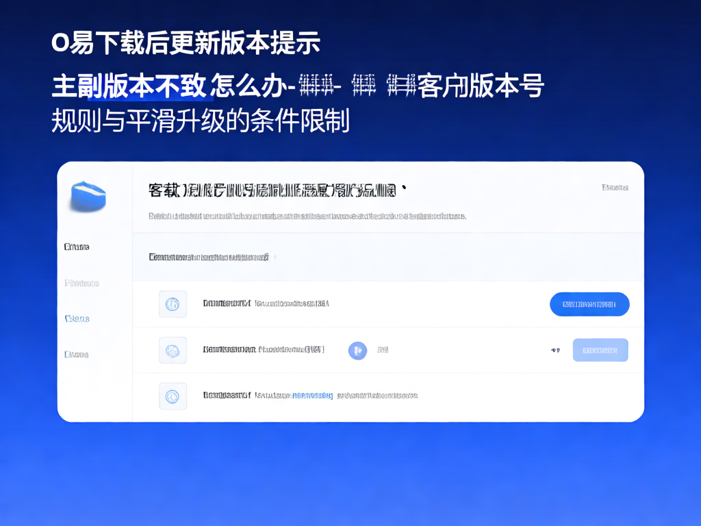 版本更新错误提示界面